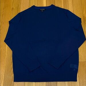Banana Republic Men's Deep Blue Crewneck Sweater